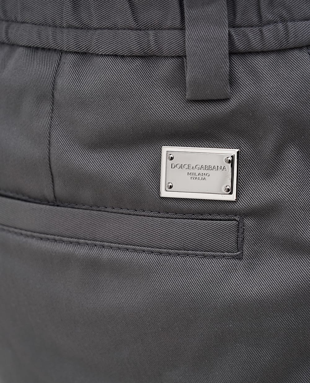 Брюки Dolce&Gabbana GP0Y1T-FUFL3, серый цвет • Купить в интернет-магазине Kameron