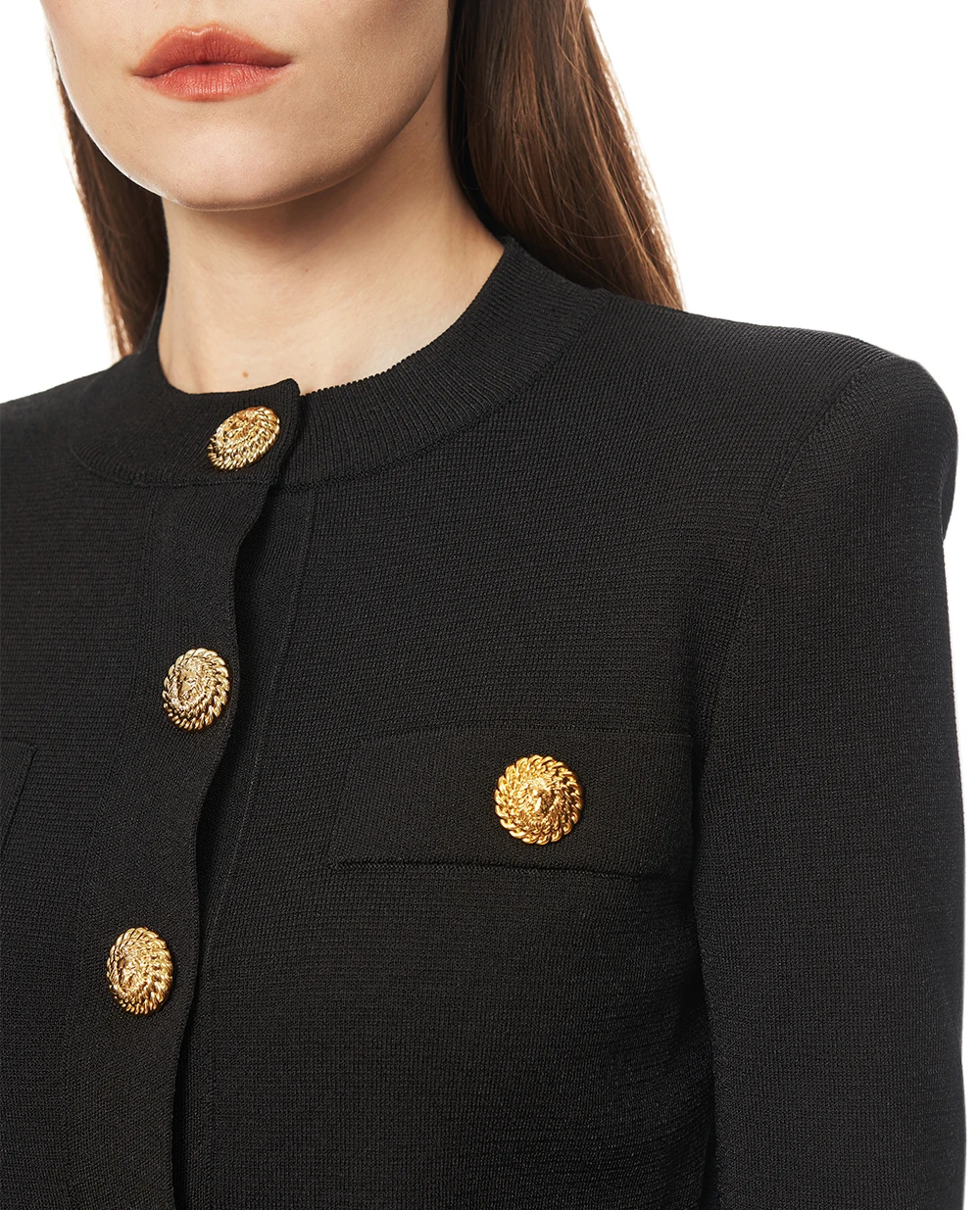 Кардиган Balmain GF1KL000KJ43, черный цвет • Купить в интернет-магазине Kameron