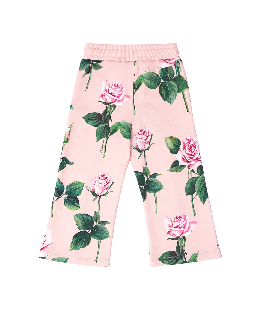 Детские спортивные брюки (костюм) Dolce&Gabbana Kids L5JPF7-HS7P0-S, розовый цвет • Купить в интернет-магазине Kameron