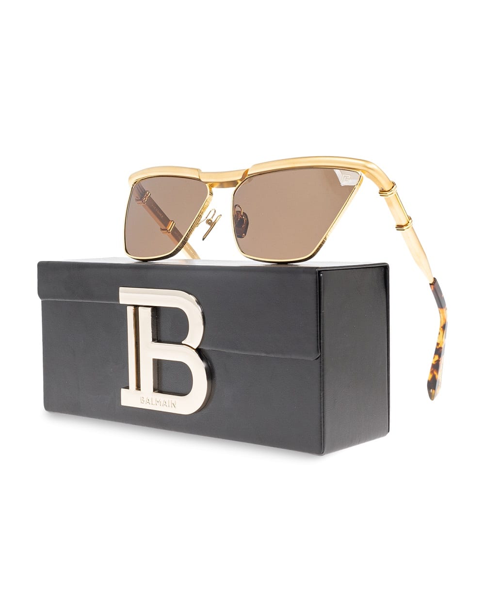 Солнцезащитные очки Victoire Balmain BPS-169C-60, золотой цвет • Купить в интернет-магазине Kameron