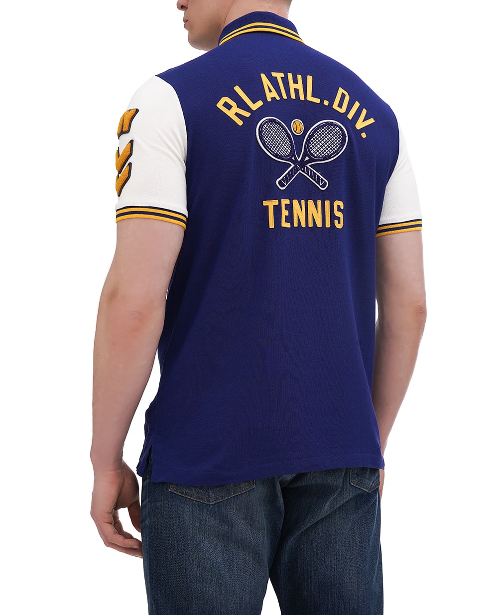 Поло Polo Ralph Lauren 710964978001, синий цвет • Купить в интернет-магазине Kameron