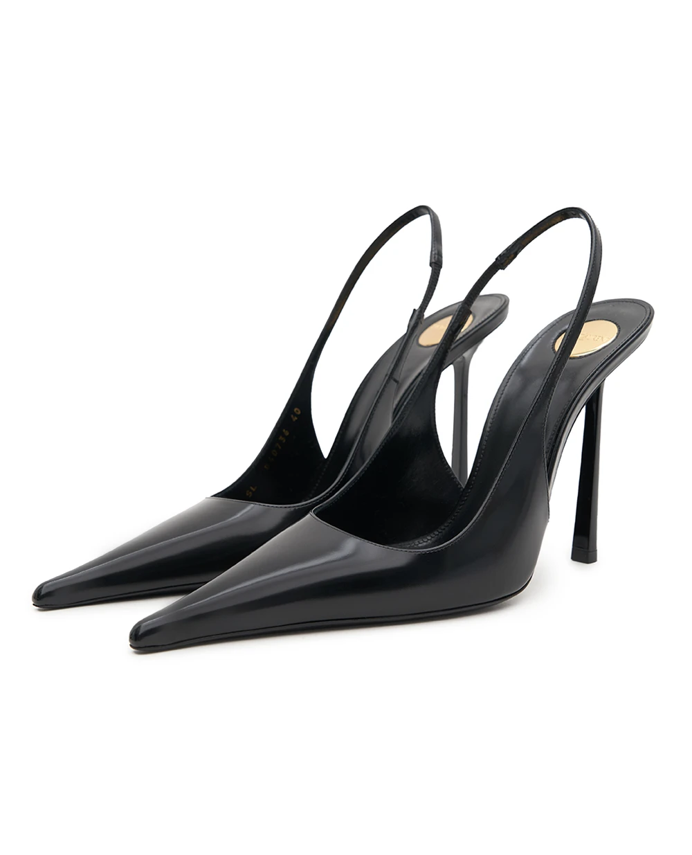 Туфли Saint Laurent 840736-AADAA, черный цвет • Купить в интернет-магазине Kameron