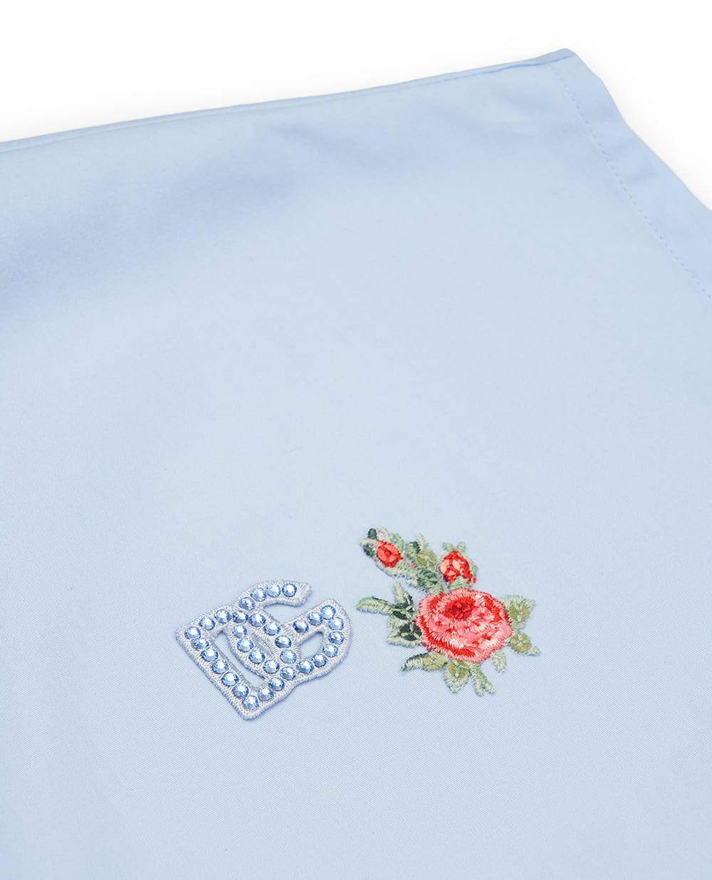 Детская рубашка (костюм) Dolce&Gabbana Kids L56S34-FU5Y4-S, голубой цвет • Купить в интернет-магазине Kameron