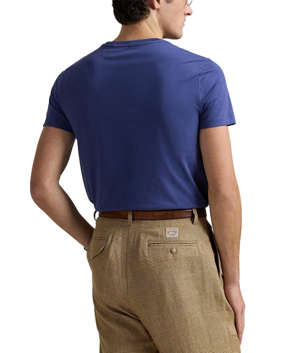 Футболка Polo Ralph Lauren 710671438427, синий цвет • Купить в интернет-магазине Kameron