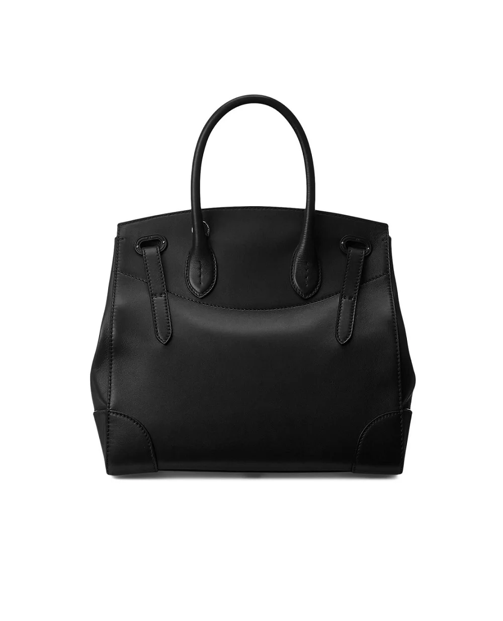 Сумка Ricky 33 из телячьей кожи Ralph Lauren Collection 435189535001, черный цвет • Купить в интернет-магазине Kameron