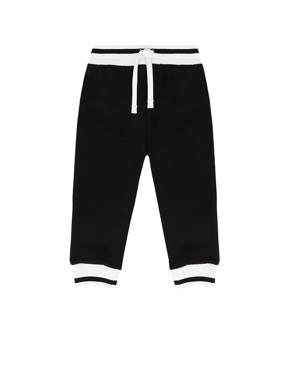 Дитячі спортивні штани (костюм) Dolce&Gabbana Kids L1JPIG-G7N4M, чорний колір • Купити в інтернет-магазині Kameron