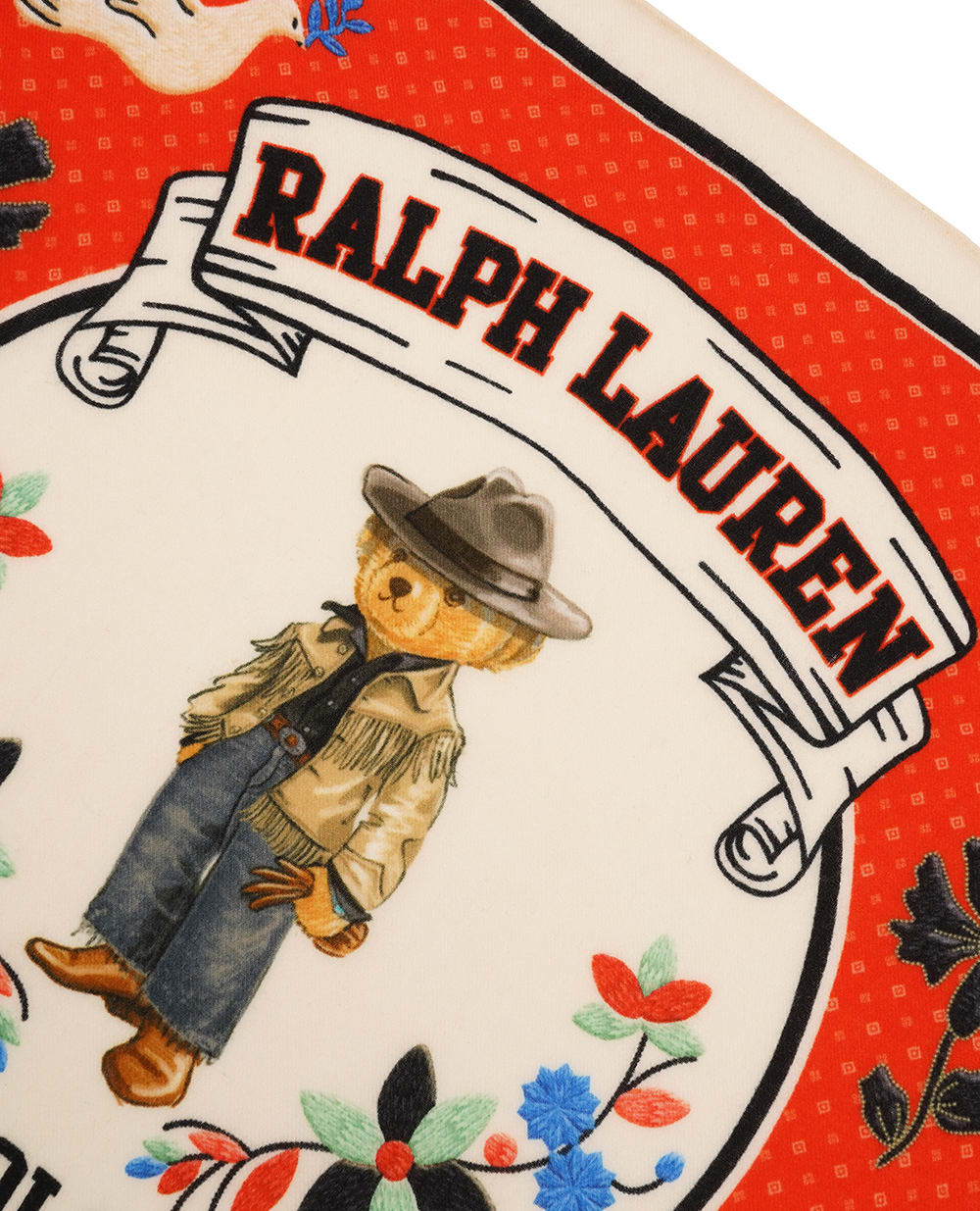 Платок Polo Bear Polo Ralph Lauren 455954342001, разноцветный цвет • Купить в интернет-магазине Kameron