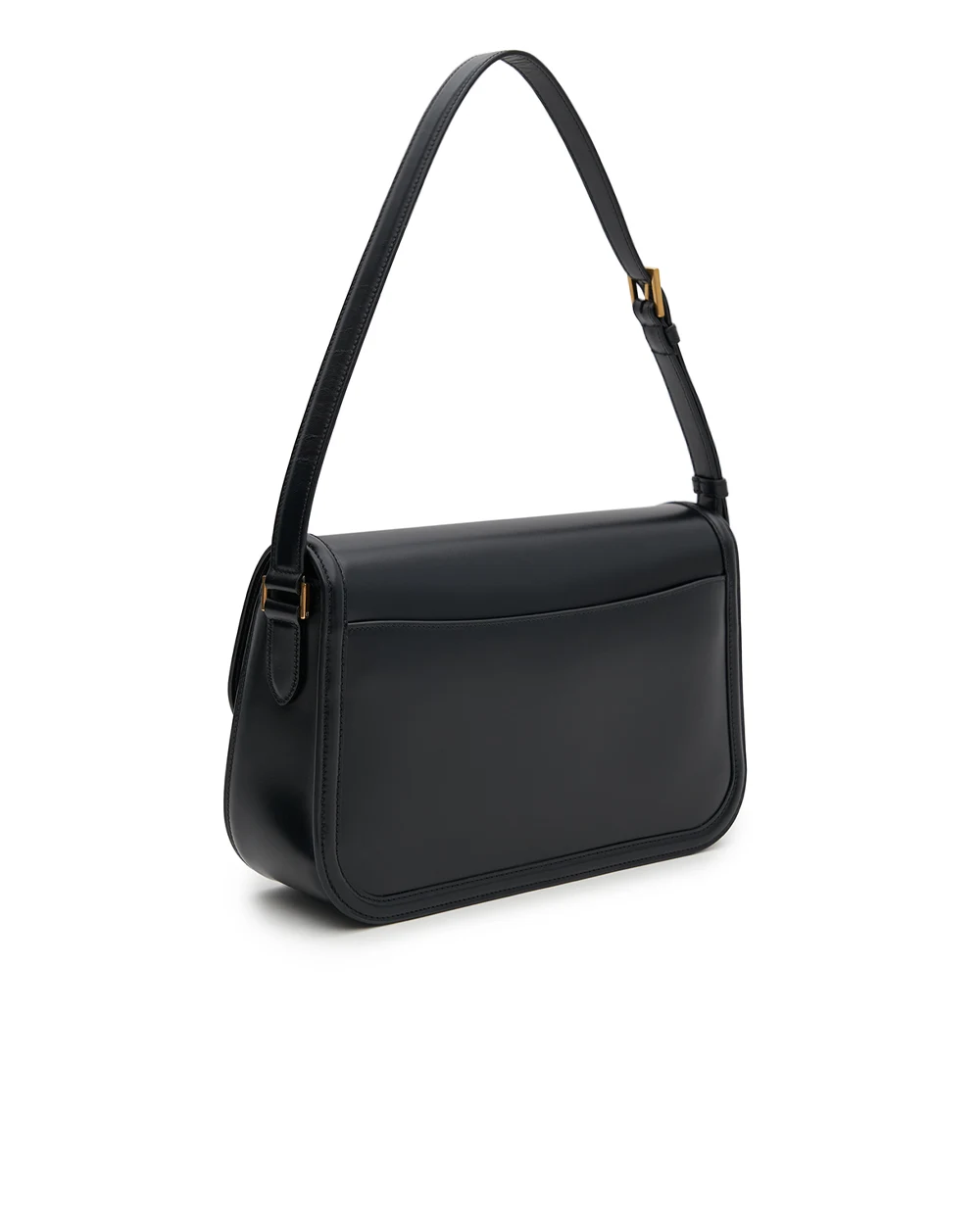 Сумка из кожи Solferino Large Saint Laurent 832332-0SX0W, черный цвет • Купить в интернет-магазине Kameron