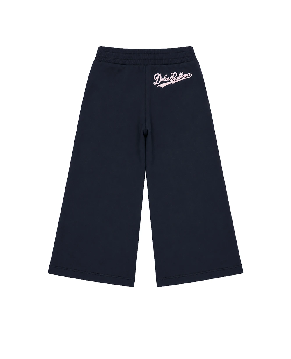 Дитячі спортивні флісові штани (костюм) Dolce&Gabbana Kids L5JPI3-G7PWH-B, синій колір • Купити в інтернет-магазині Kameron