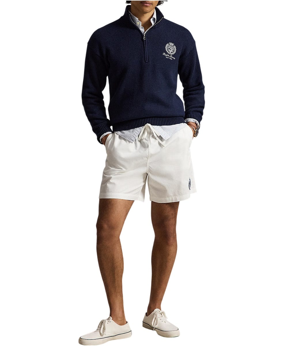 Светр Polo Ralph Lauren 710B18061001, темно-синій колір • Купити в інтернет-магазині Kameron