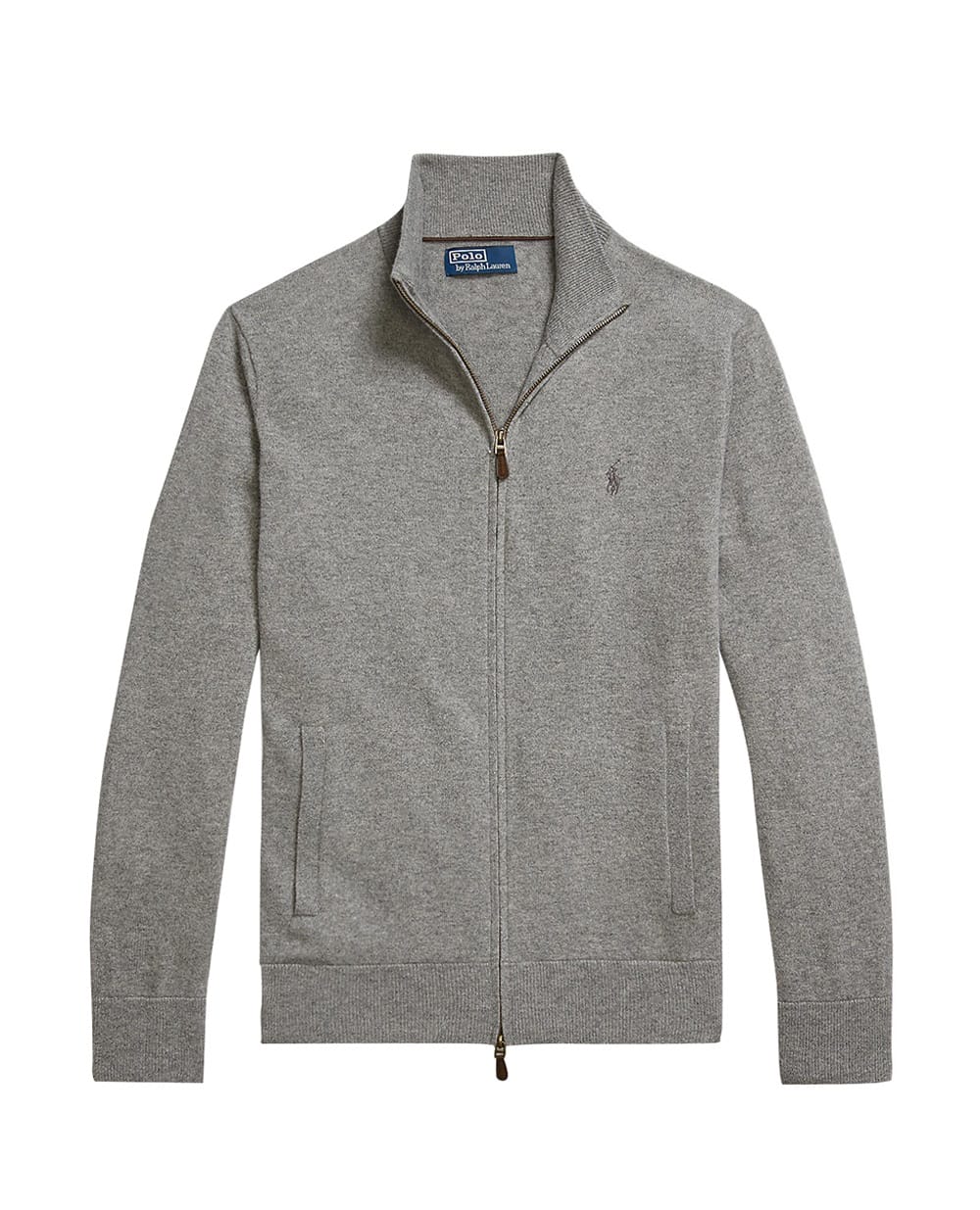Кардиган из шерсти Polo Ralph Lauren 710974149002, серый цвет • Купить в интернет-магазине Kameron