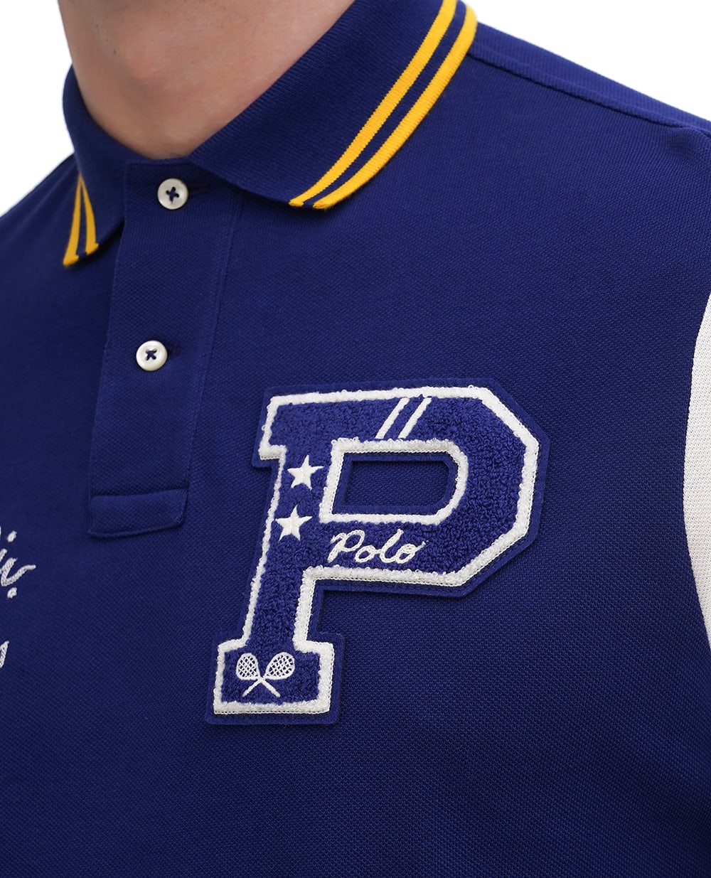 Поло Polo Ralph Lauren 710964978001, синий цвет • Купить в интернет-магазине Kameron