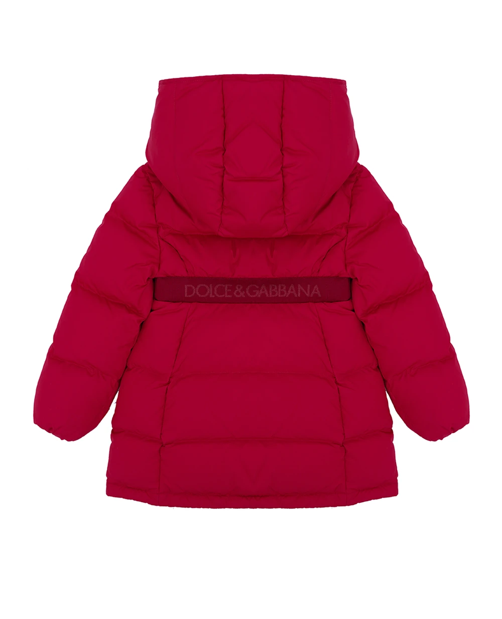 Детская куртка Dolce&Gabbana Kids L5JBQ3-G7N1B-S, фуксия цвет • Купить в интернет-магазине Kameron