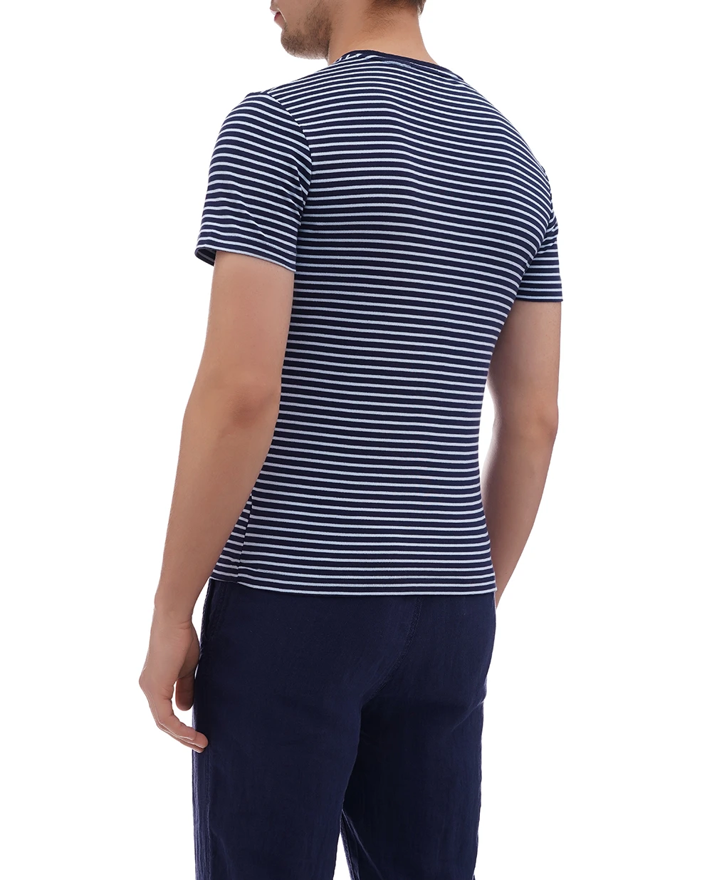 Футболка Polo Ralph Lauren 710961128003, синий цвет • Купить в интернет-магазине Kameron