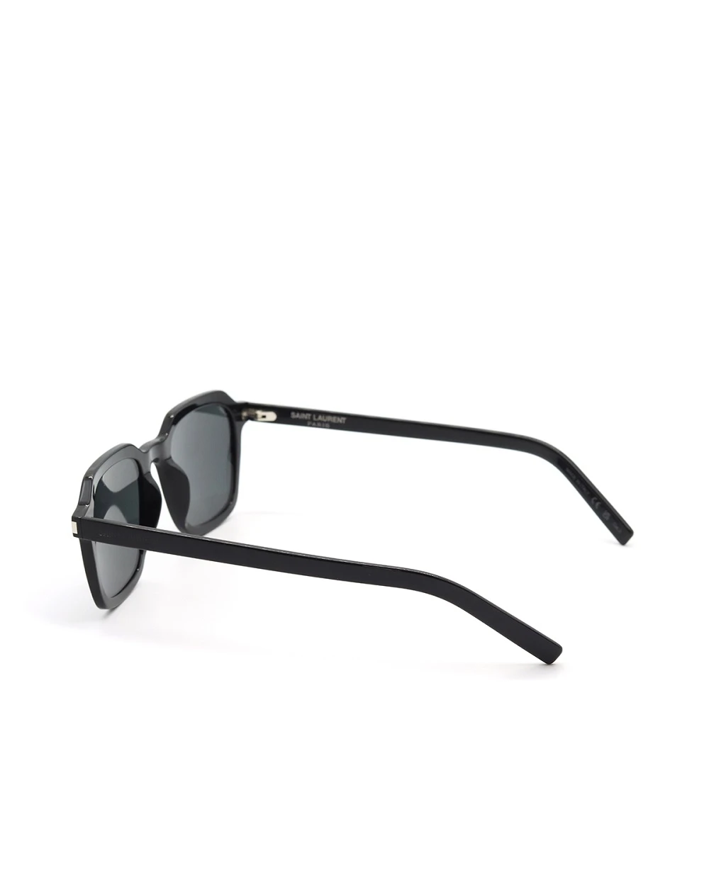 Солнцезащитные очки Saint Laurent SL 715 SLIM-001, черный цвет • Купить в интернет-магазине Kameron