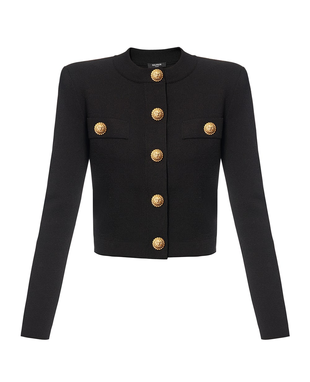 Кардиган Balmain GF1KL000KJ43, черный цвет • Купить в интернет-магазине Kameron