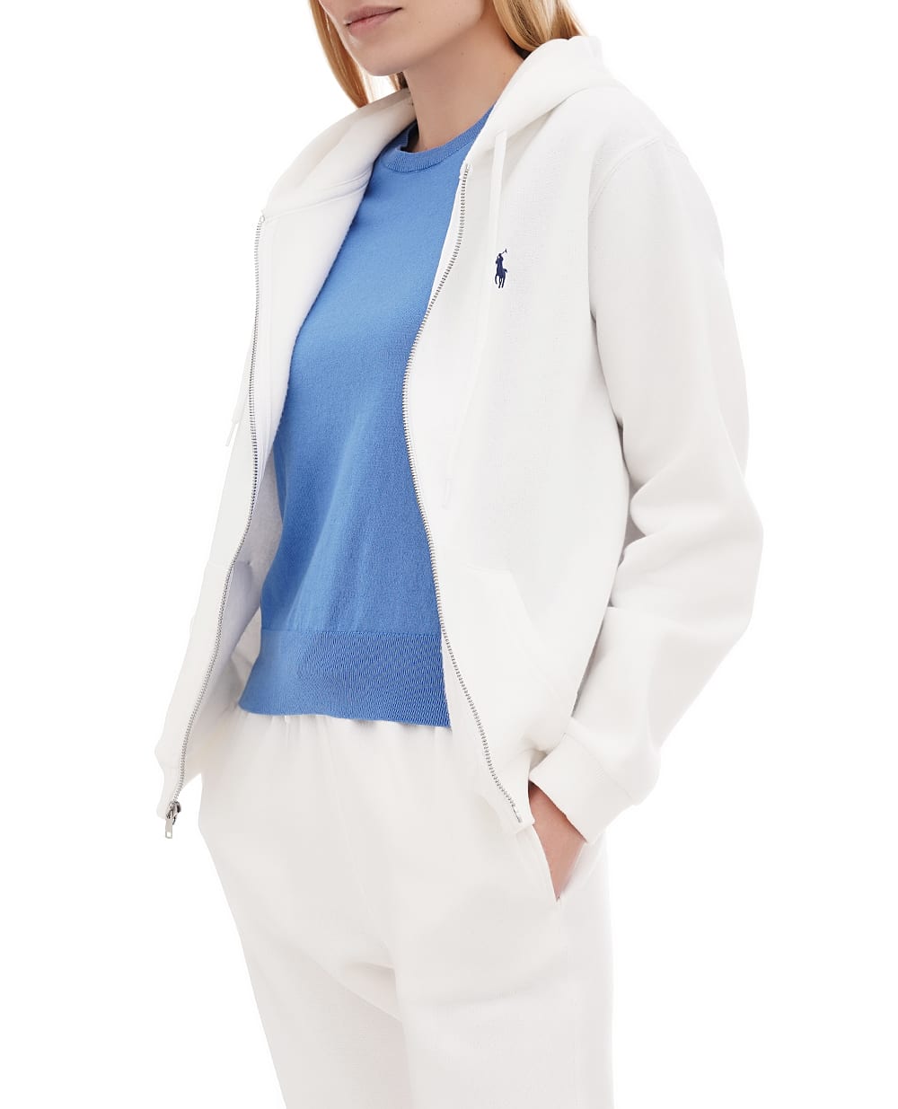 Толстовка (костюм) Polo Ralph Lauren 211943008001, белый цвет • Купить в интернет-магазине Kameron