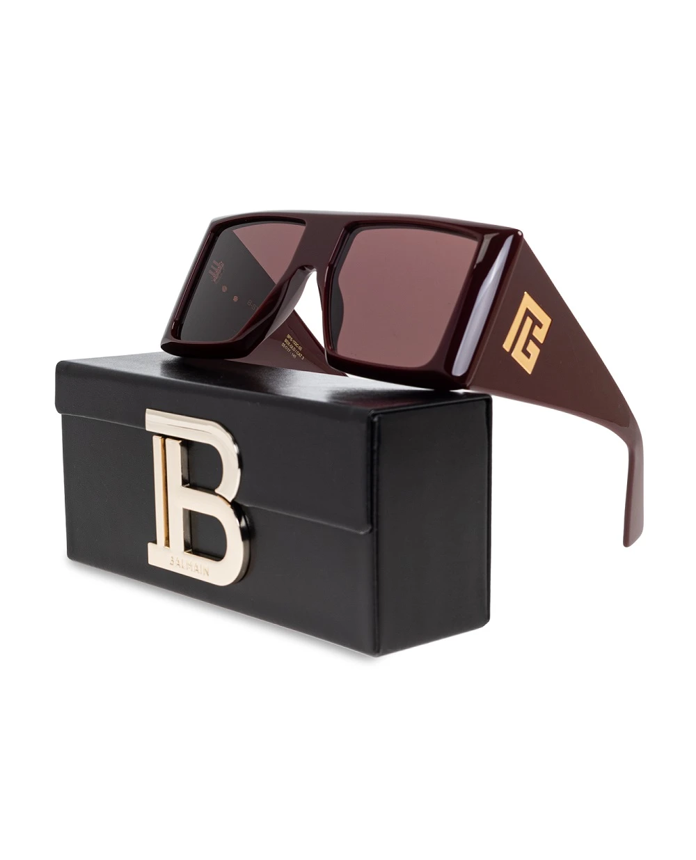 Солнцезащитные очки B-Stage Balmain BPS-192C-55, бордовый цвет • Купить в интернет-магазине Kameron