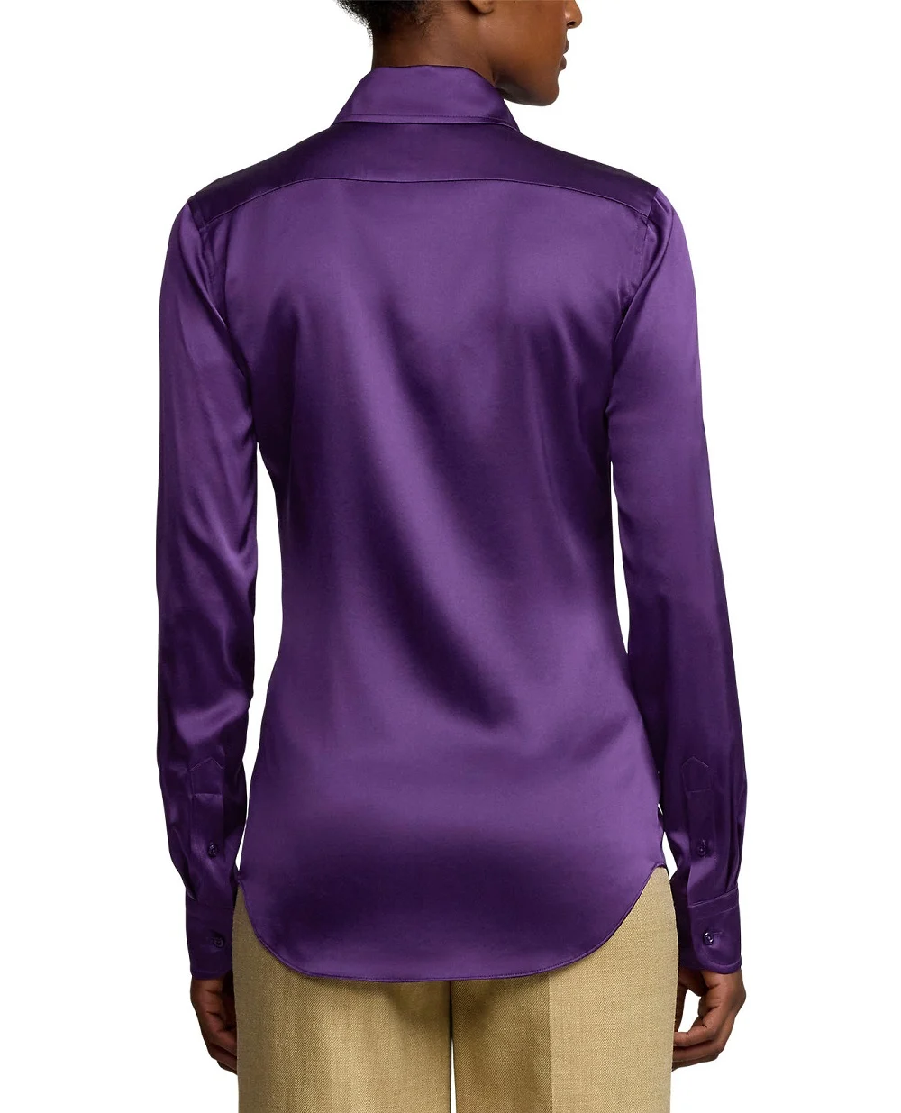 Рубашка Ralph Lauren Collection 290960548004, фиолетовый цвет • Купить в интернет-магазине Kameron