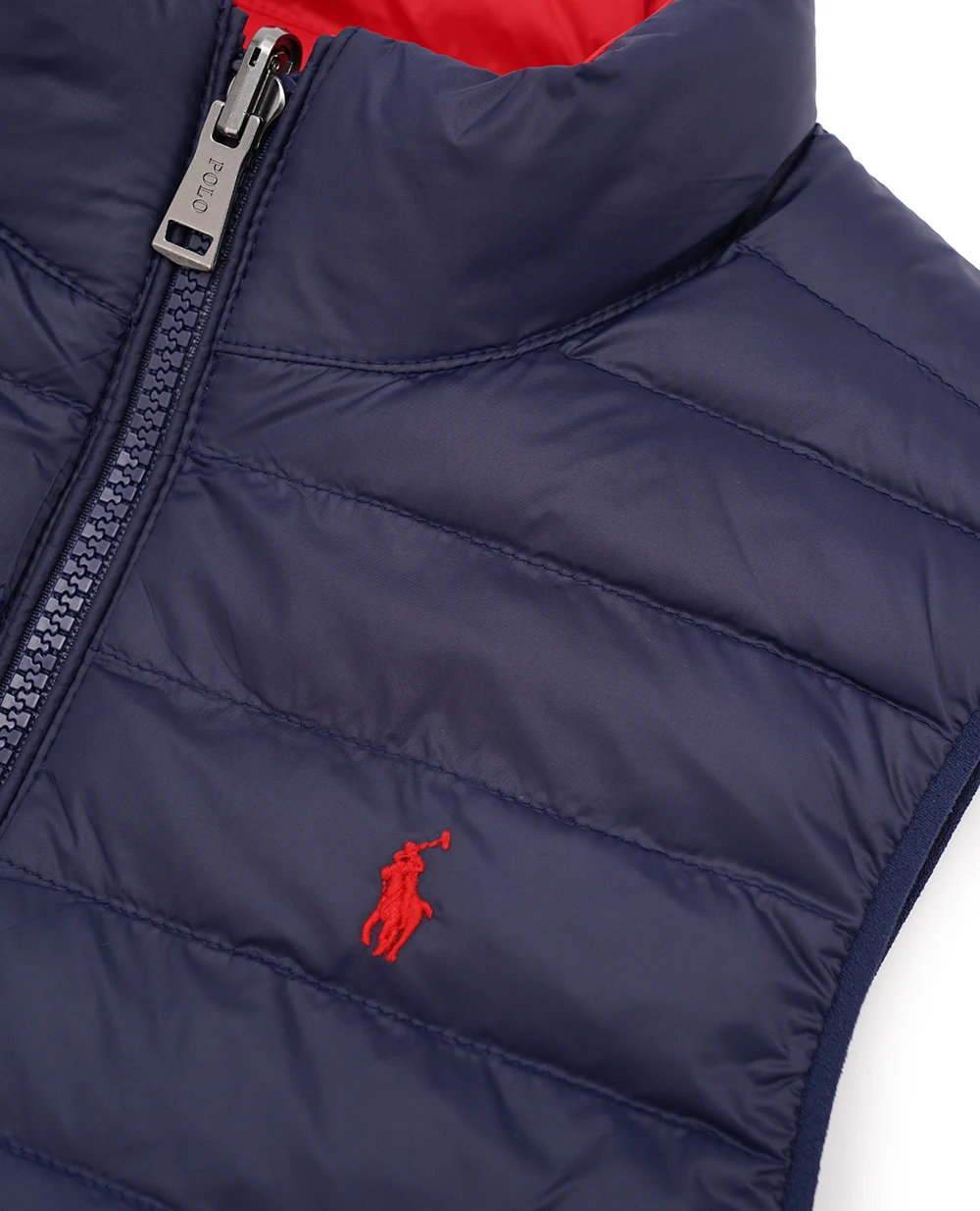 Детский жилет двусторонний Polo Ralph Lauren Kids 323949920002, темно-синий цвет • Купить в интернет-магазине Kameron