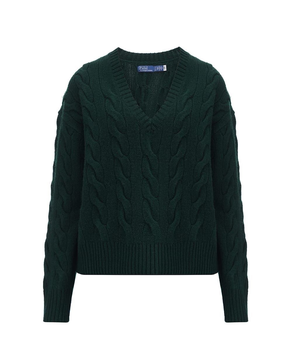 Свитер Polo Ralph Lauren 211941579002, темно-зеленый цвет • Купить в интернет-магазине Kameron
