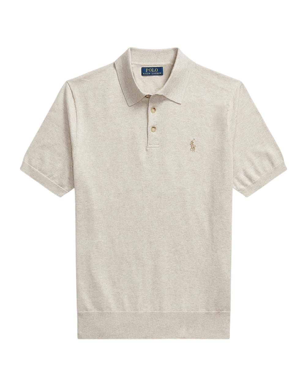 Поло Polo Ralph Lauren 710980682504, світло-коричневий колір • Купити в інтернет-магазині Kameron