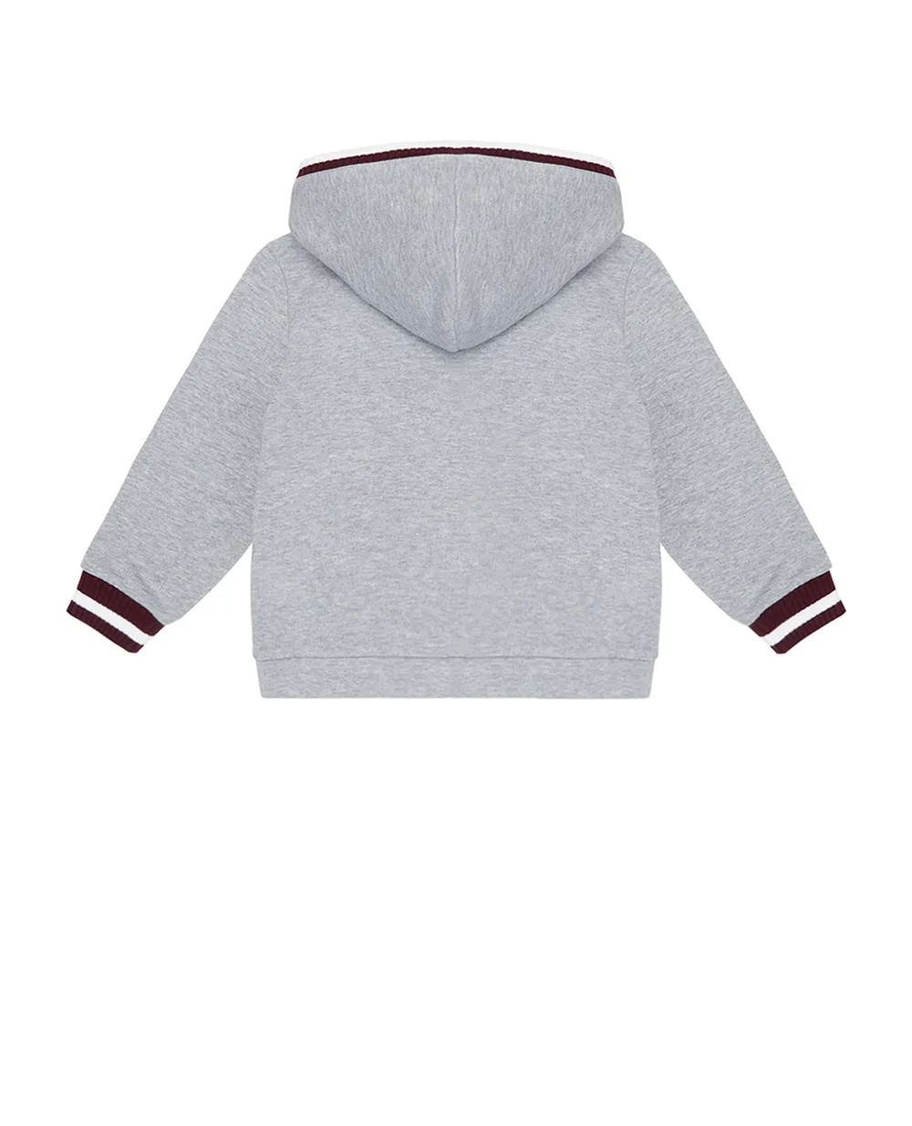 Детская спортивная толстовка с капюшоном (костюм) Dolce&Gabbana Kids L1JWNK-G7PVB, серый цвет • Купить в интернет-магазине Kameron
