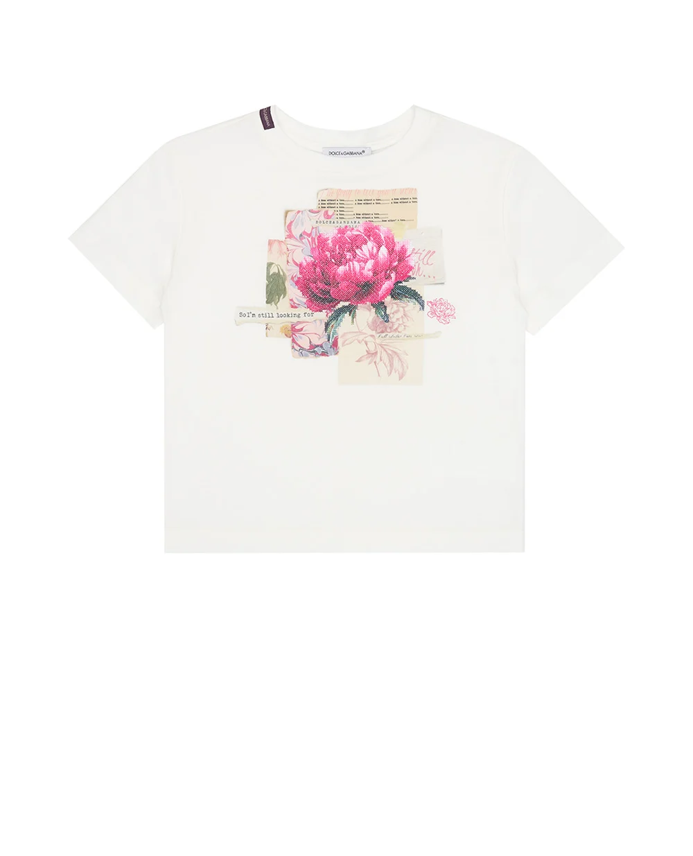 Дитяча футболка Dolce&Gabbana Kids L5JTNK-G7QUT-B, різнокольоровий колір • Купити в інтернет-магазині Kameron