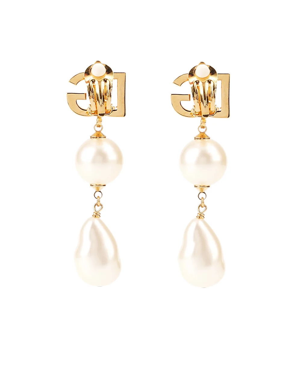 Серьги Dolce&Gabbana WER2Y2-W1111, золотой цвет • Купить в интернет-магазине Kameron