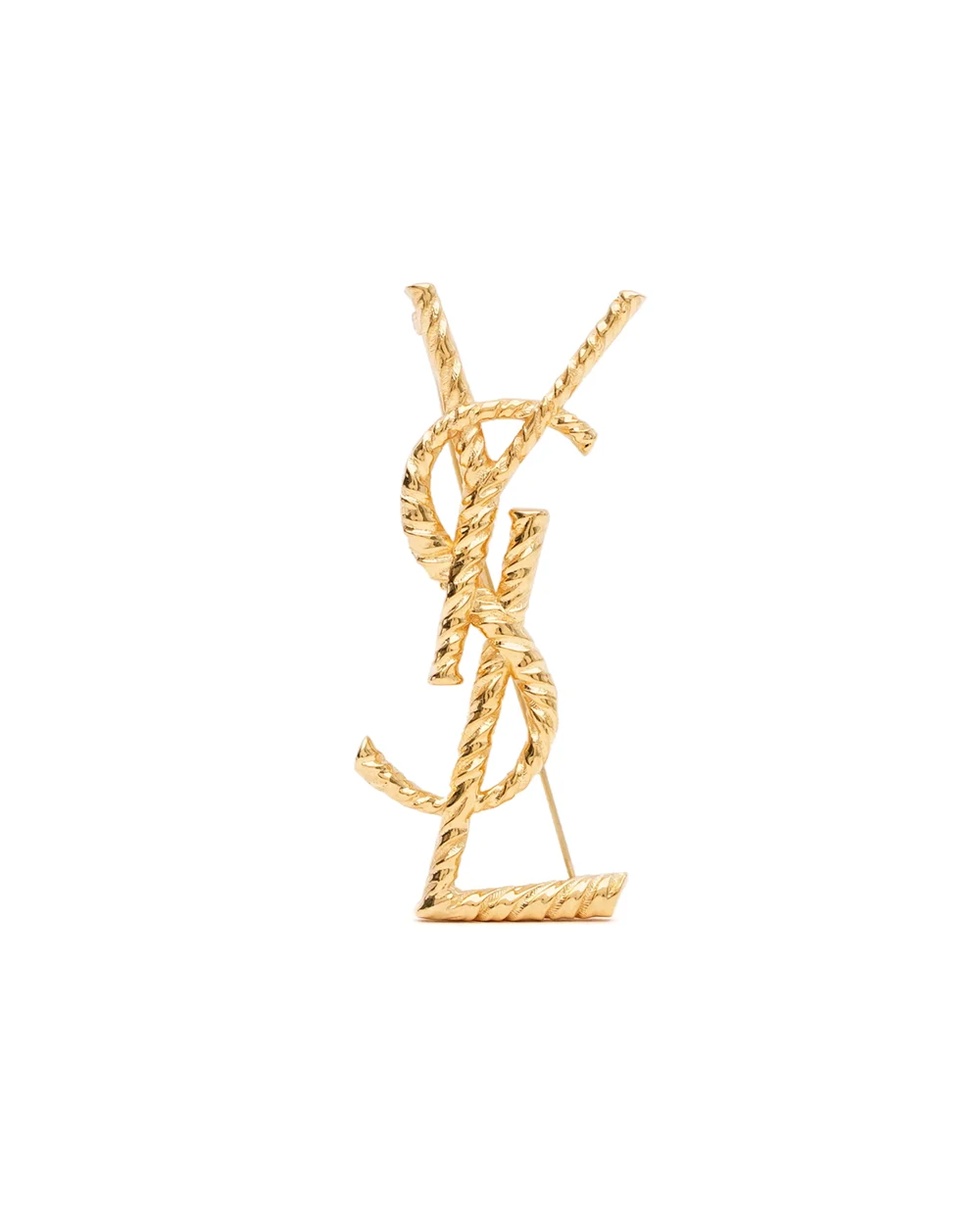 Брошь Cassandre Saint Laurent 840195-Y1500, золотой цвет • Купить в интернет-магазине Kameron