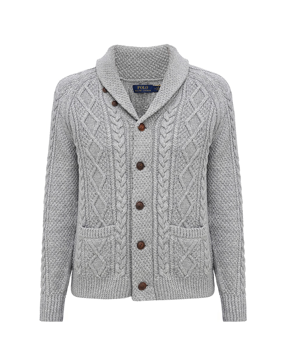 Кардиган Polo Ralph Lauren 710948859001, серый цвет • Купить в интернет-магазине Kameron