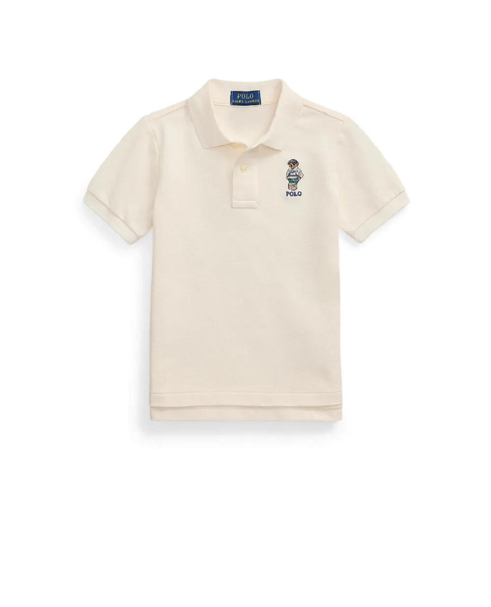 Детское поло Polo Bear Polo Ralph Lauren Kids 322973120001, бежевый цвет • Купить в интернет-магазине Kameron