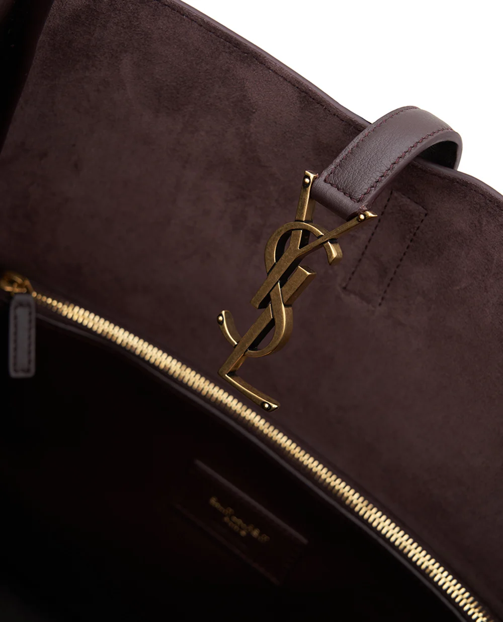 Кожаная сумка LE 5 À 7 Large Saint Laurent 753837-AAAUQ, коричневый цвет • Купить в интернет-магазине Kameron