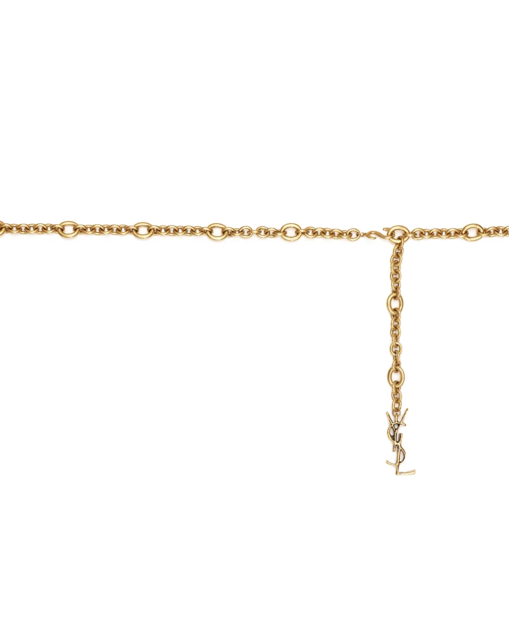 Пояс-цепочка Cassandre Saint Laurent 859878-J160W, бронзовый цвет • Купить в интернет-магазине Kameron