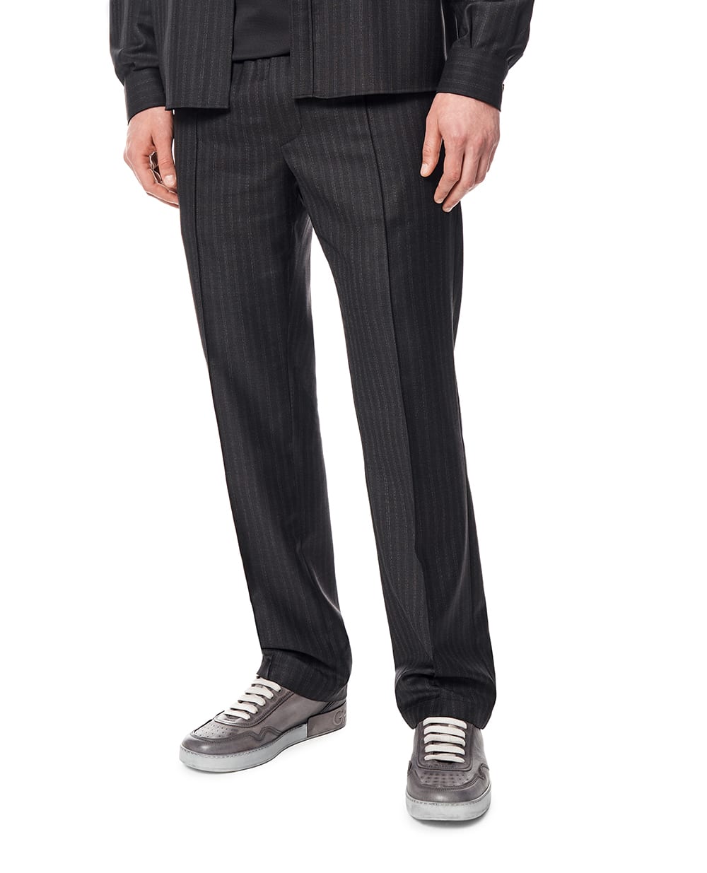 Штани з вовни (костюм) Dolce&Gabbana GP1M2T-FR2ZX, чорний колір • Купити в інтернет-магазині Kameron