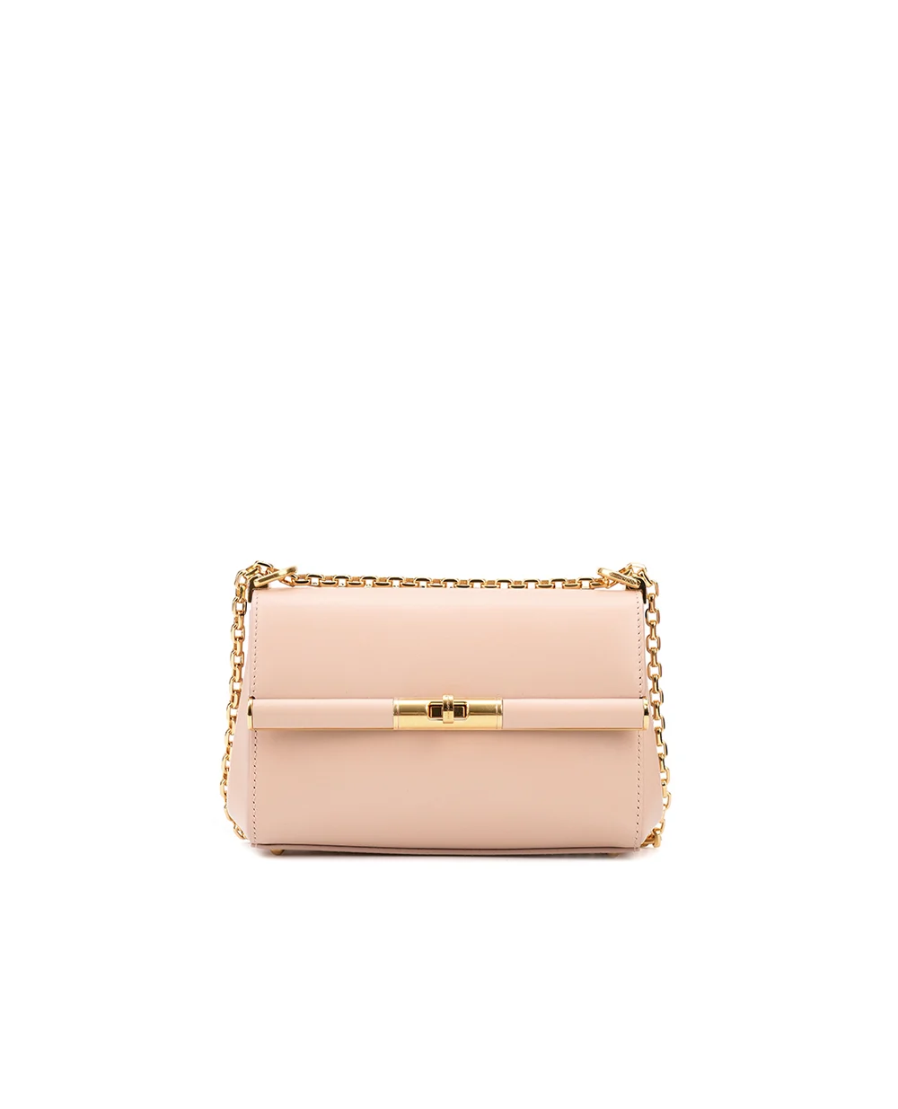 Кожаная сумка Marlene Dolce&Gabbana BB7766-A3G19, пудровый цвет • Купить в интернет-магазине Kameron