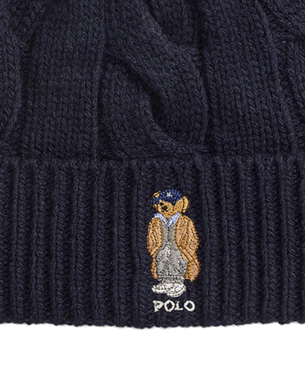 Шапка Polo Bear Polo Ralph Lauren 455981433002, синий цвет • Купить в интернет-магазине Kameron