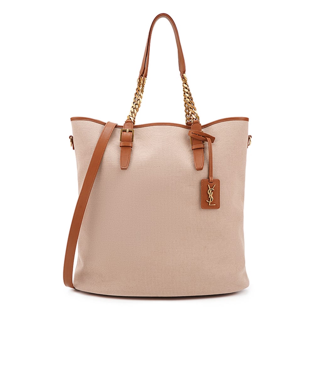 Сумка Tote Saint Laurent 781302-FAC7T, бежевый цвет • Купить в интернет-магазине Kameron