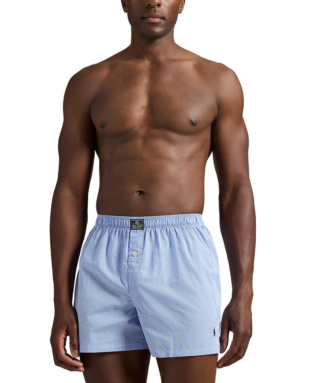 Боксеры шорты Polo Ralph Lauren 714513429005, голубой цвет • Купить в интернет-магазине Kameron