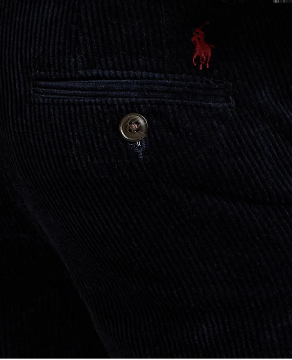Детские брюки вельветовые Polo Ralph Lauren Kids 323917121007, синий цвет • Купить в интернет-магазине Kameron