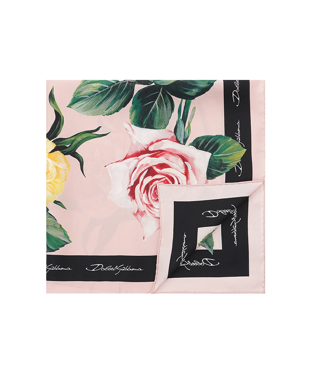 Платок Dolce&Gabbana FN092R-GDCUI, розовый цвет • Купить в интернет-магазине Kameron