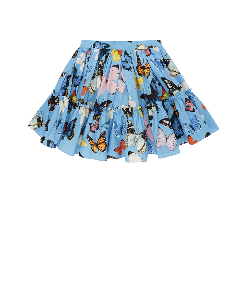 Детская юбка Dolce&Gabbana Kids L54I58-HS5SU-B, голубой цвет • Купить в интернет-магазине Kameron