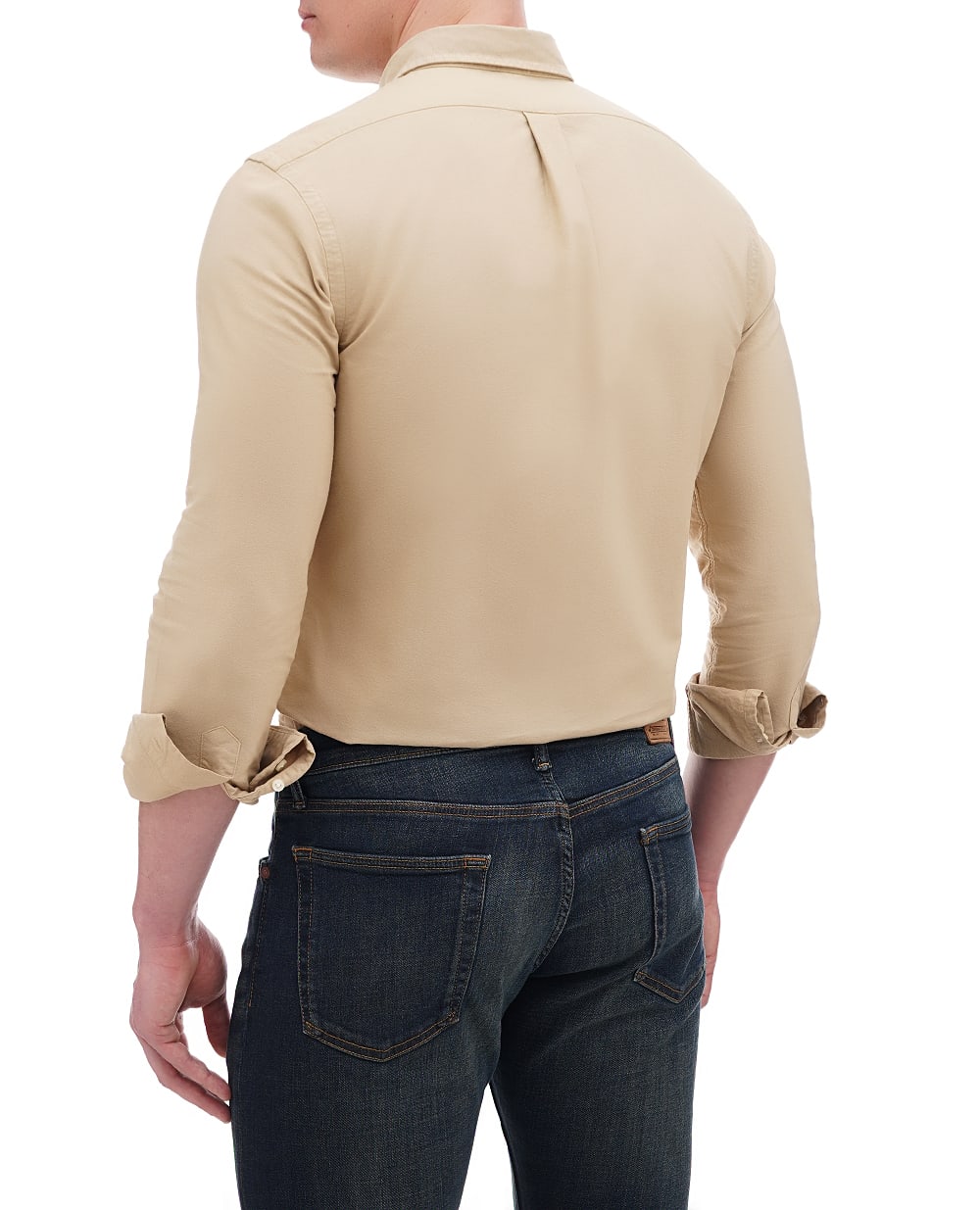 Рубашка Polo Ralph Lauren 710960643002, бежевый цвет • Купить в интернет-магазине Kameron