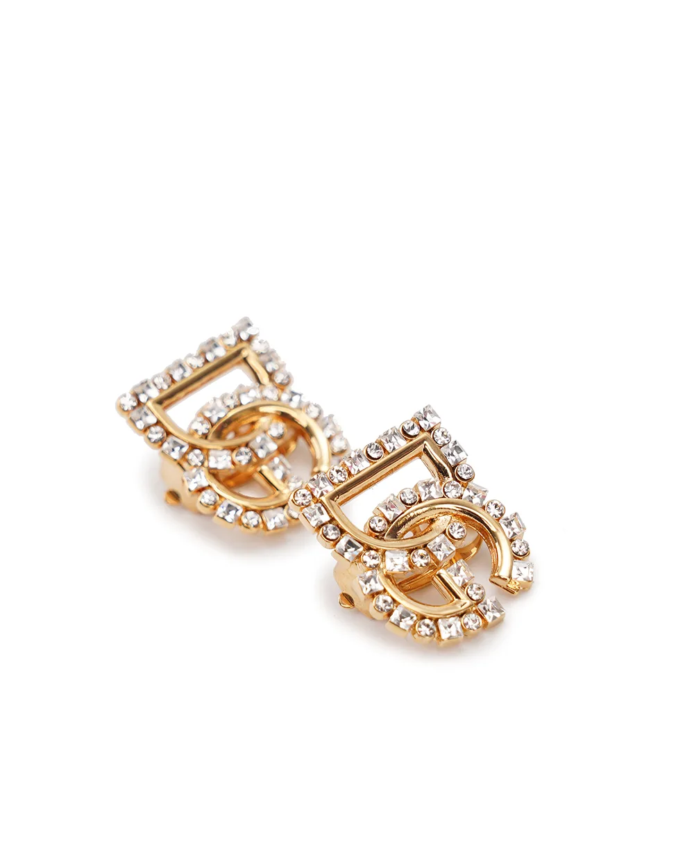 Серьги DG Logo Dolce&Gabbana WER2L4-W1111, золотой цвет • Купить в интернет-магазине Kameron