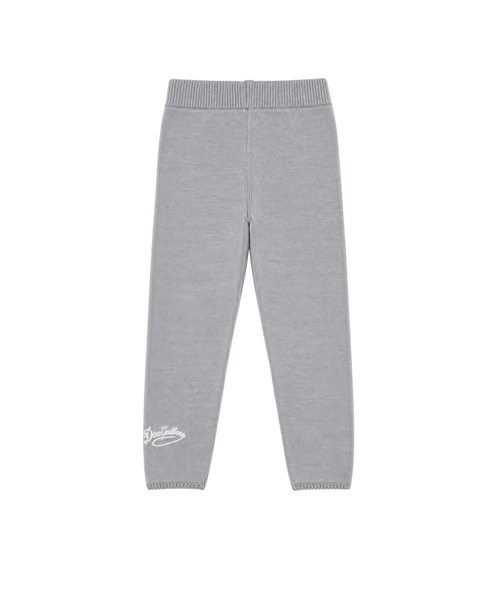 Дитячі легінси з вовни Dolce&Gabbana Kids L5KPNA-JDVGV-S, сірий колір • Купити в інтернет-магазині Kameron