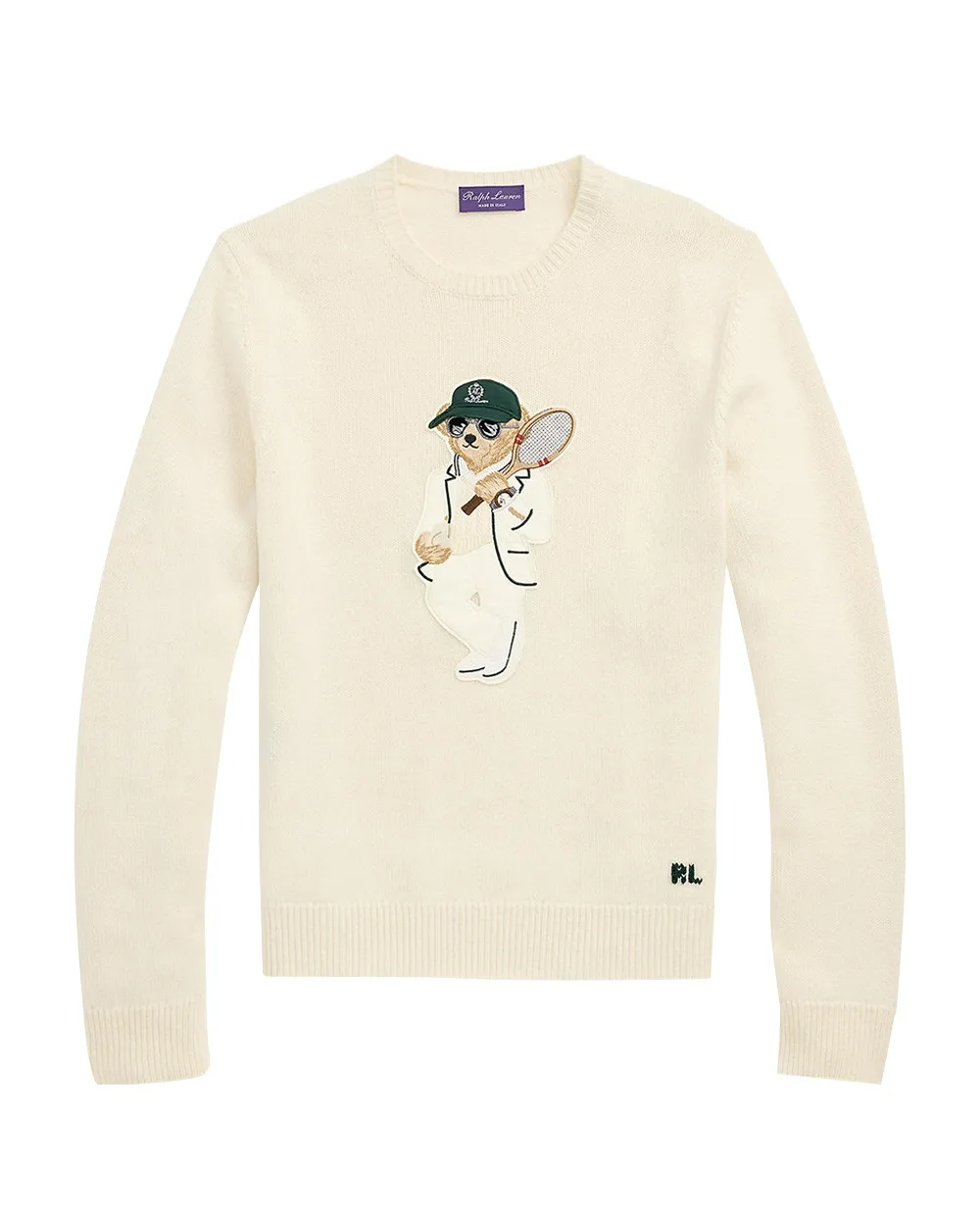 Кашемировый свитер Ralph Lauren Purple Label 790957762001, кремовый цвет • Купить в интернет-магазине Kameron
