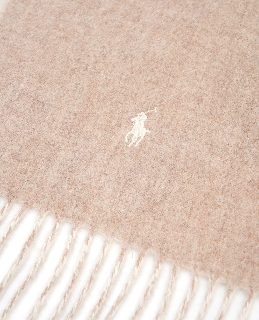Шарф Polo Ralph Lauren 449959334002, бежевый цвет • Купить в интернет-магазине Kameron