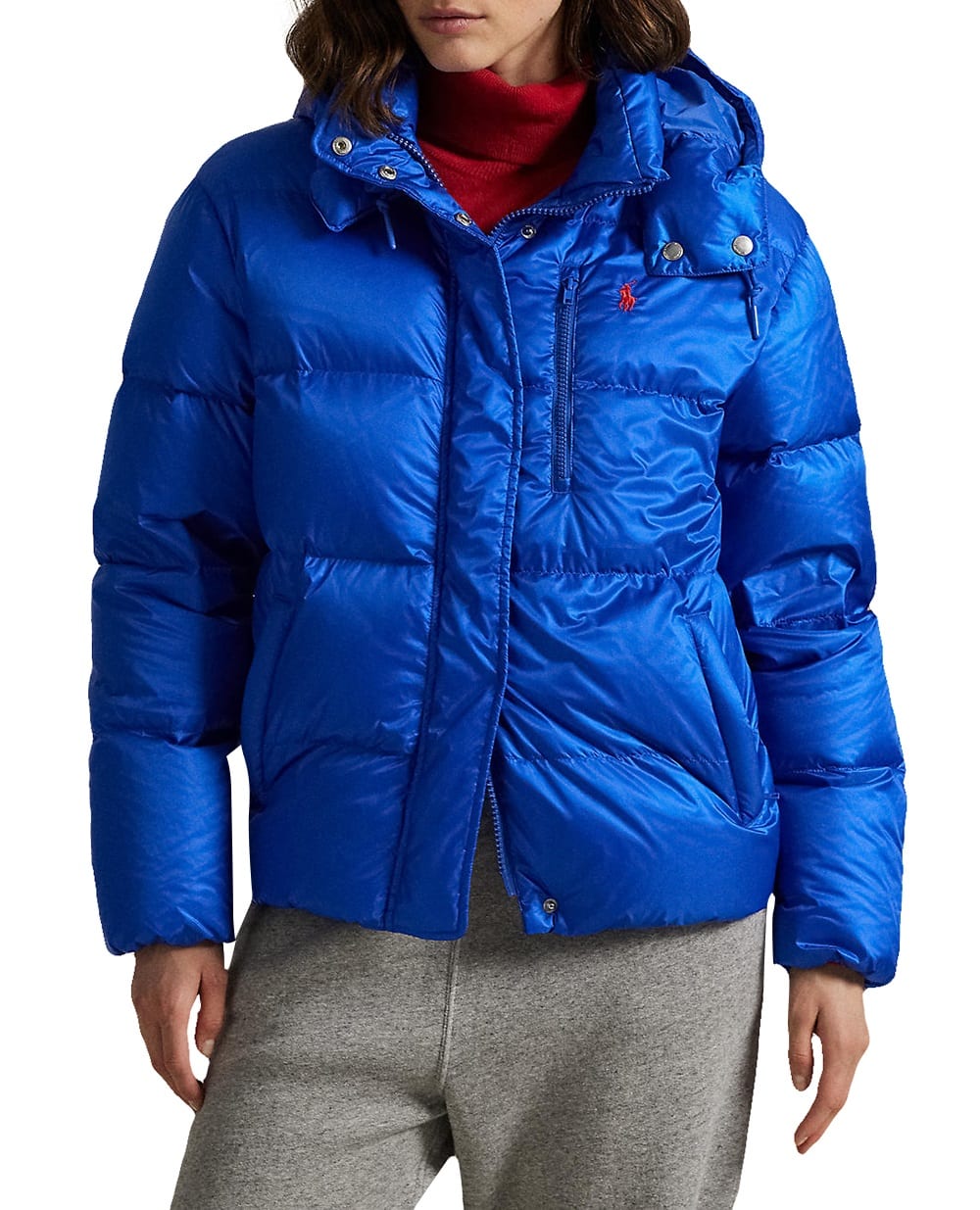 Пуховик Polo Ralph Lauren 211932183006, синий цвет • Купить в интернет-магазине Kameron