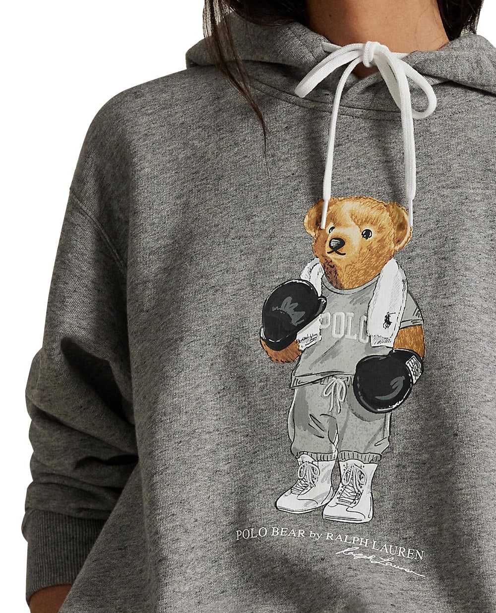 Худи Polo Bear Polo Ralph Lauren 211971713001, серый цвет • Купить в интернет-магазине Kameron