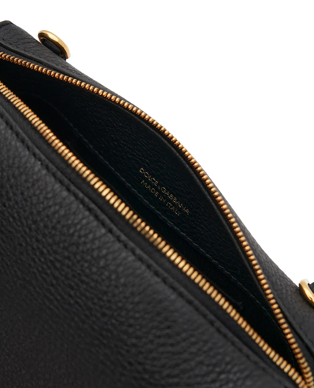 Сумка Vittoria Mini из телячьей кожи Dolce&Gabbana BB7889-A0841, черный цвет • Купить в интернет-магазине Kameron